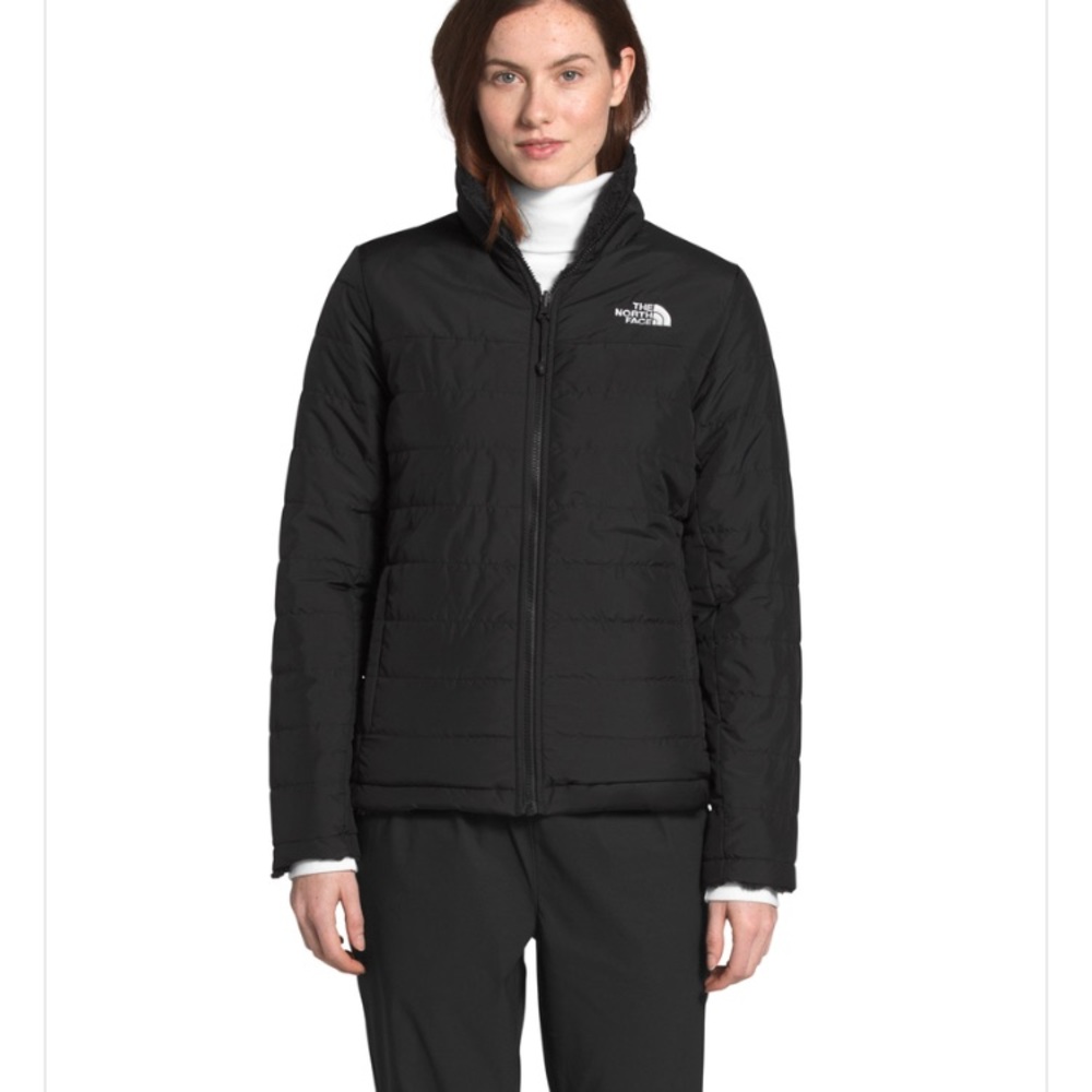 The North face black reversible jacket